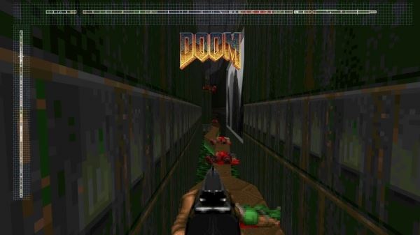  Посмотрите, как выглядел бы Doom, если бы все уровни игры состояли из одного узкого коридора 