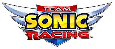  В геймплейном видео Team Sonic Racing ежик Соник зажигает асфальт во время гонки 